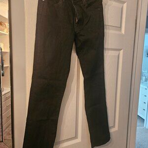 AG Harper straight leg dark denim jeans!